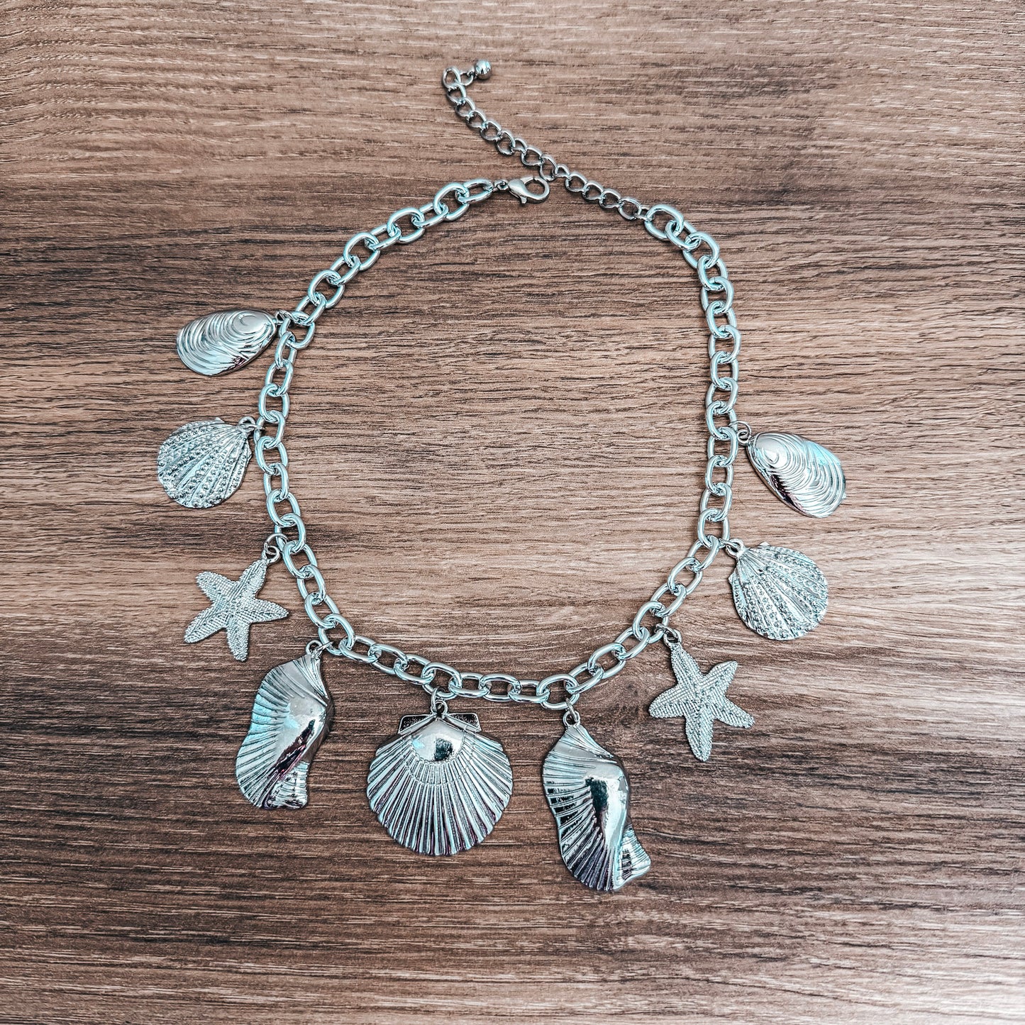 COLLAR MARINO PLATEADO