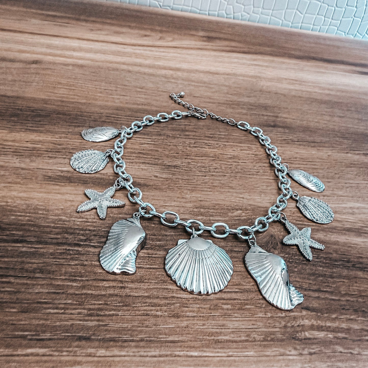 COLLAR MARINO PLATEADO